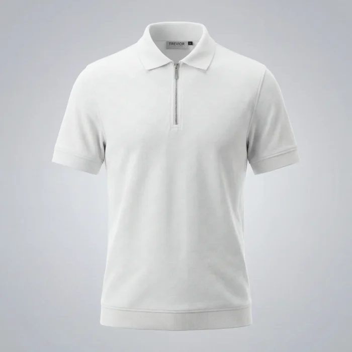 OLD MONEY ZIPPER POLO SHIRT (DESIGN EDITION)