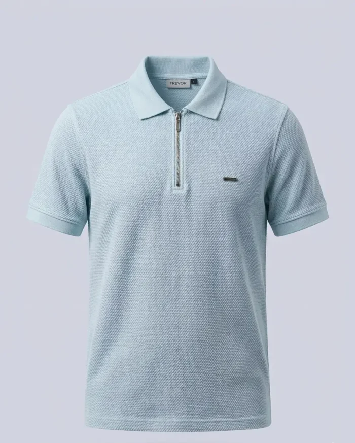 ZIPPER POLO SHIRT (DESIGN EDITION)