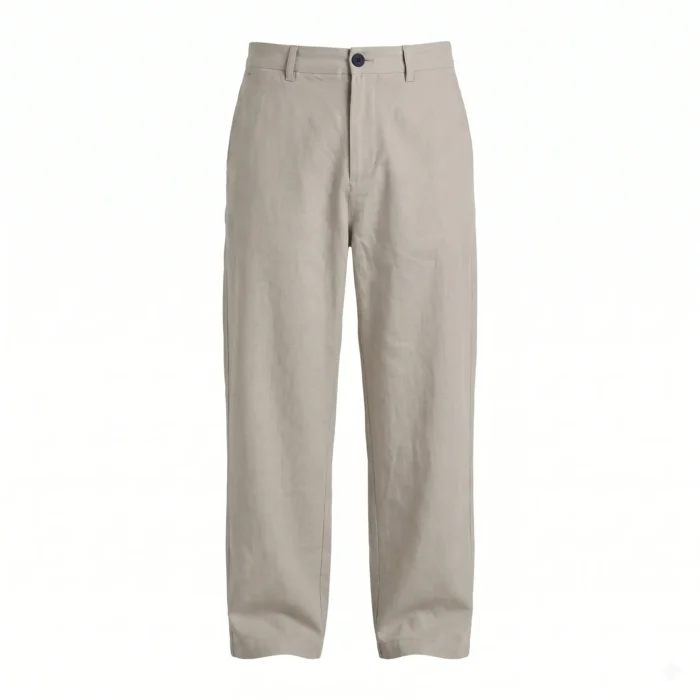 Turtledove 12-5202 TCX FRNT Remi Cotton Semi-Baggy Pants