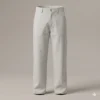 White Onyx 12-4300 TCX FRNT Remi Cotton Semi-Baggy Pants
